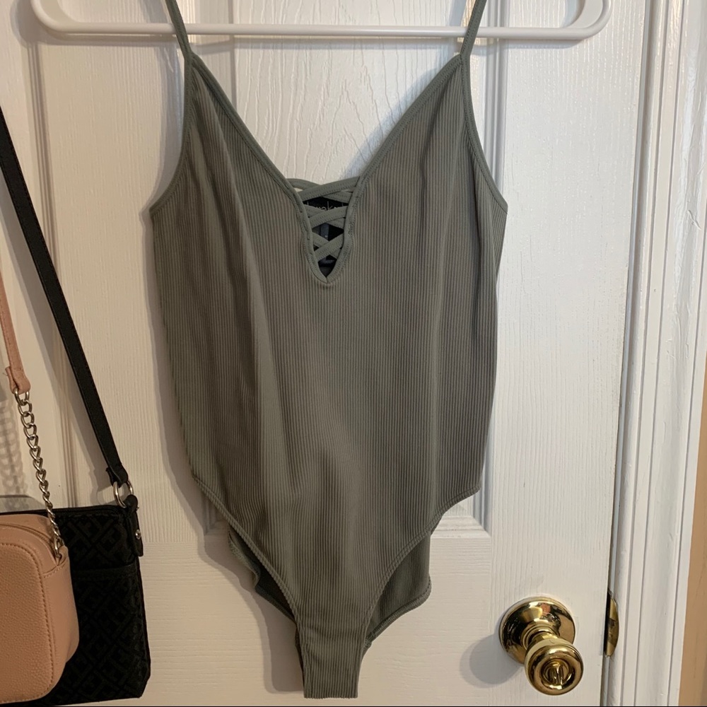 Ribbed bodysuit